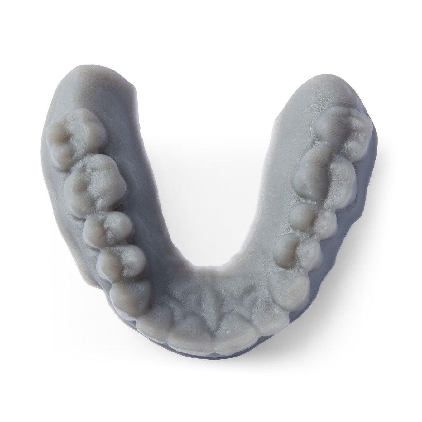 Modèle de plaque occlusale dentaire imprimée en 3D