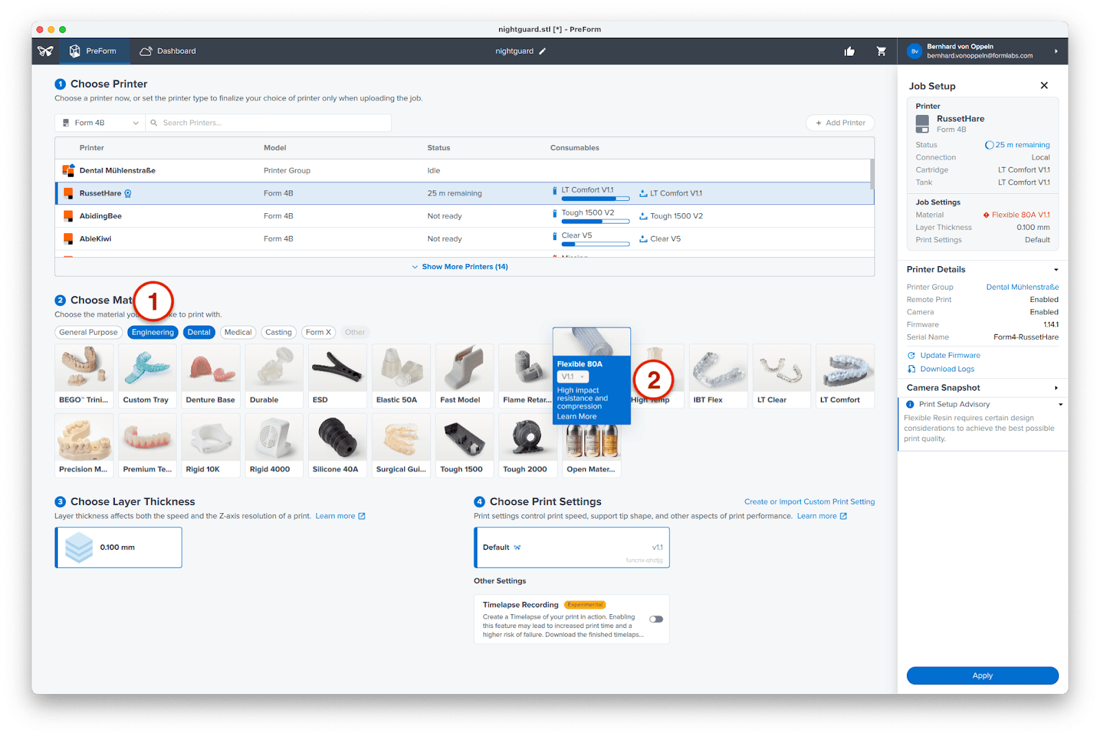 preform engineering materials