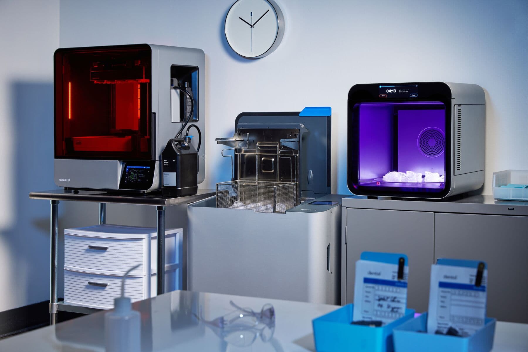 Form 4BL with Resin Pumping System, Form Wash L, and Form Cure L