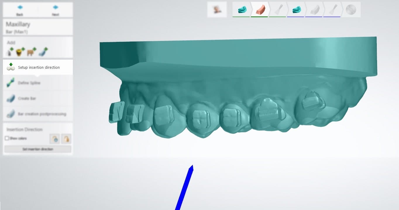 cad insert direction