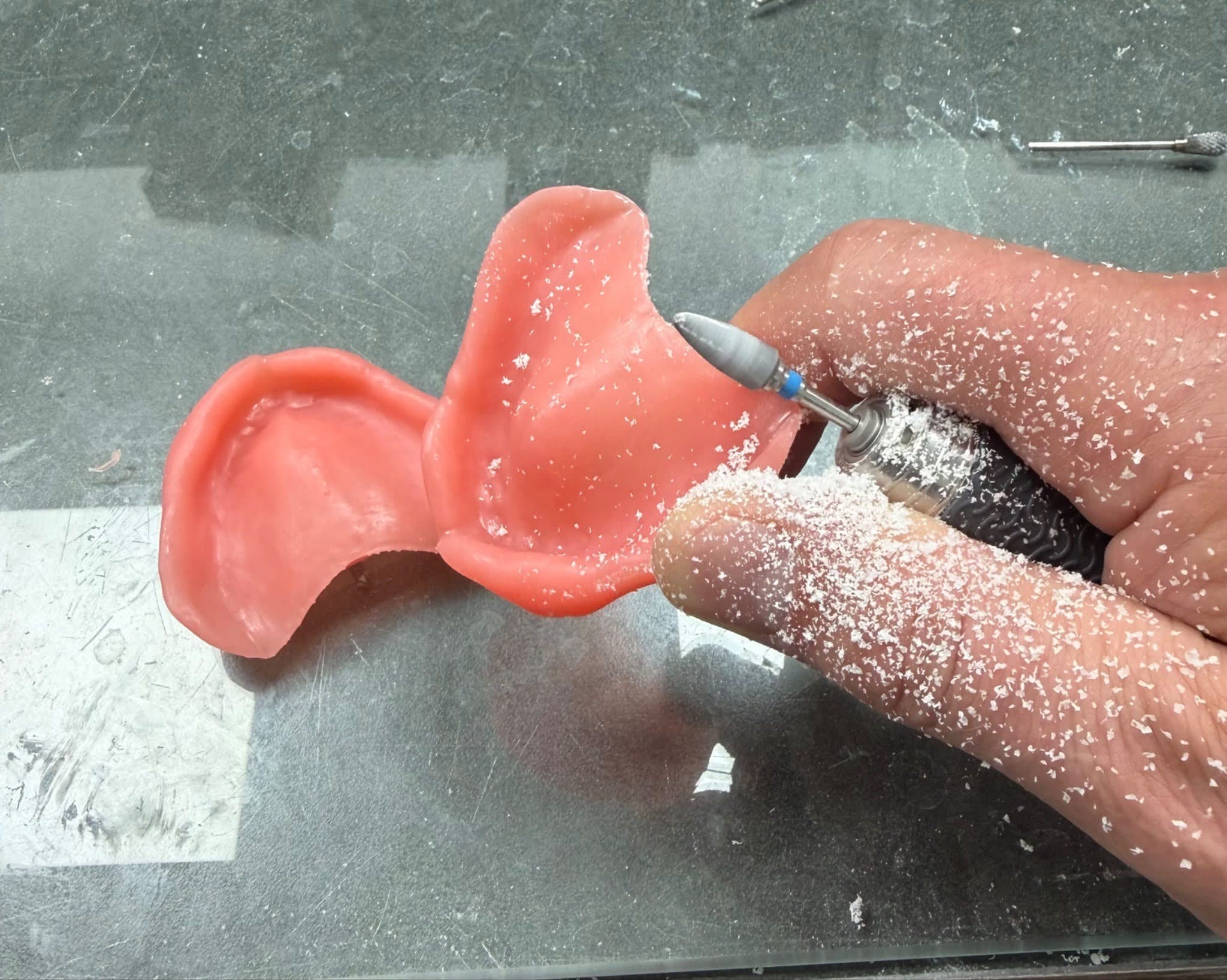 denture base resin post processing