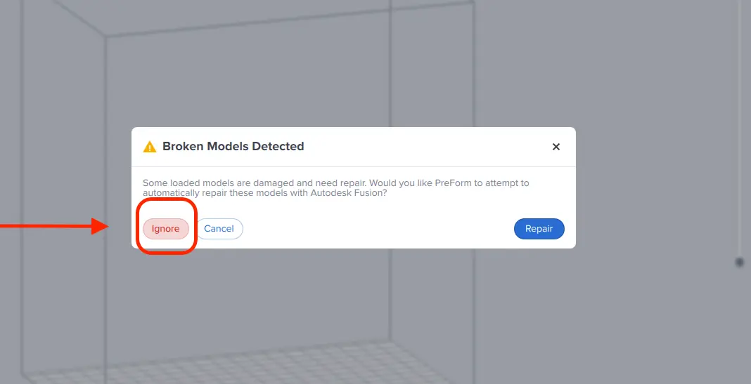 dental preform import