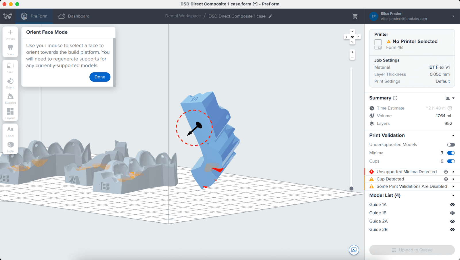 dental preform orient
