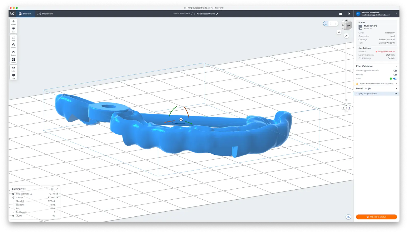 Orient Surgical Guide