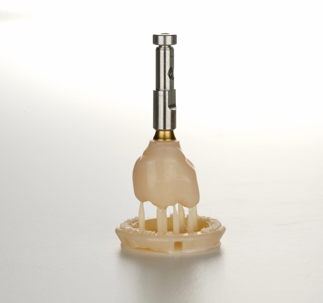 3D printed implant-supported crown in Premium Teeth Resin
