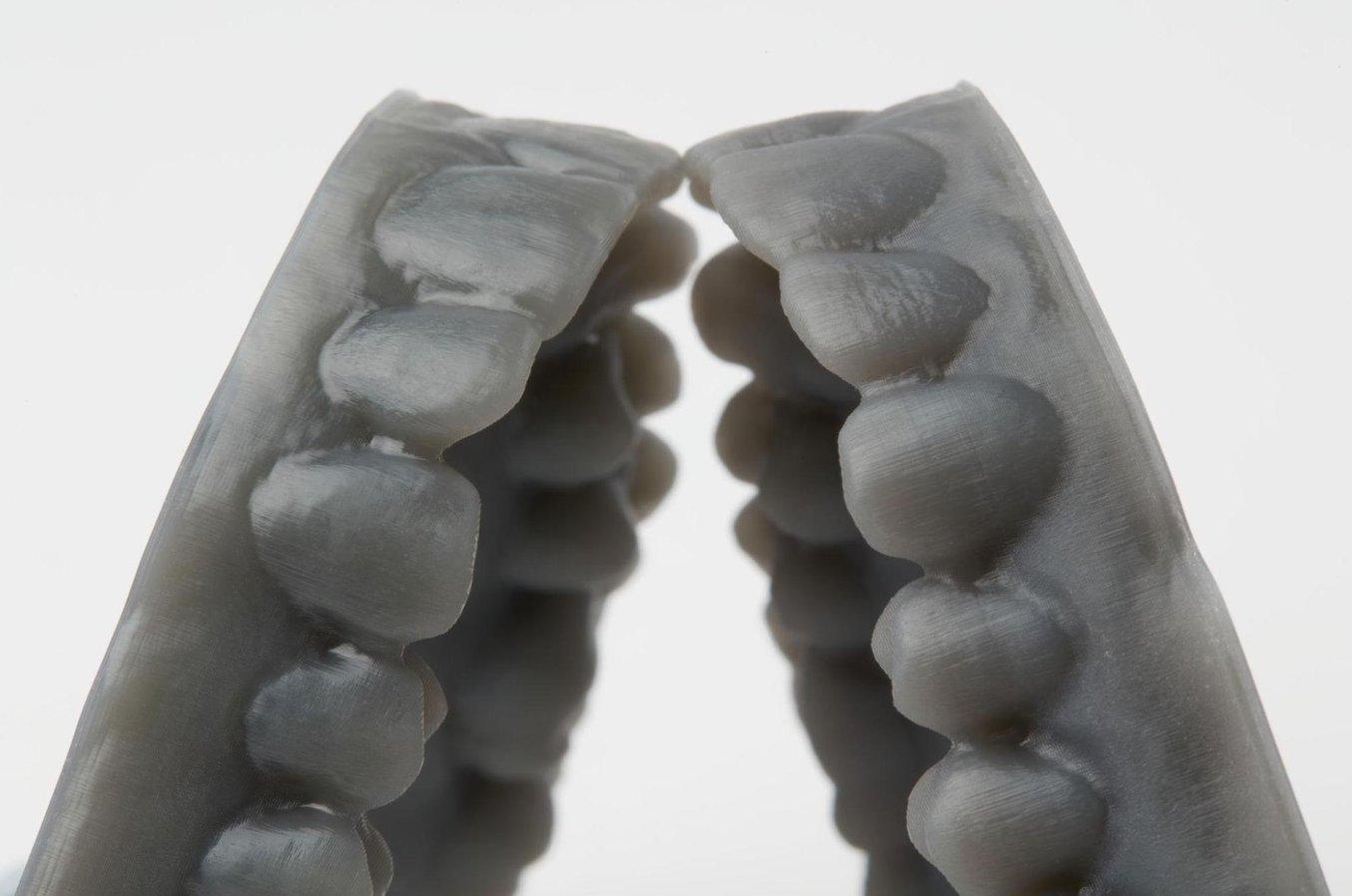 3D printed dental aligner models
