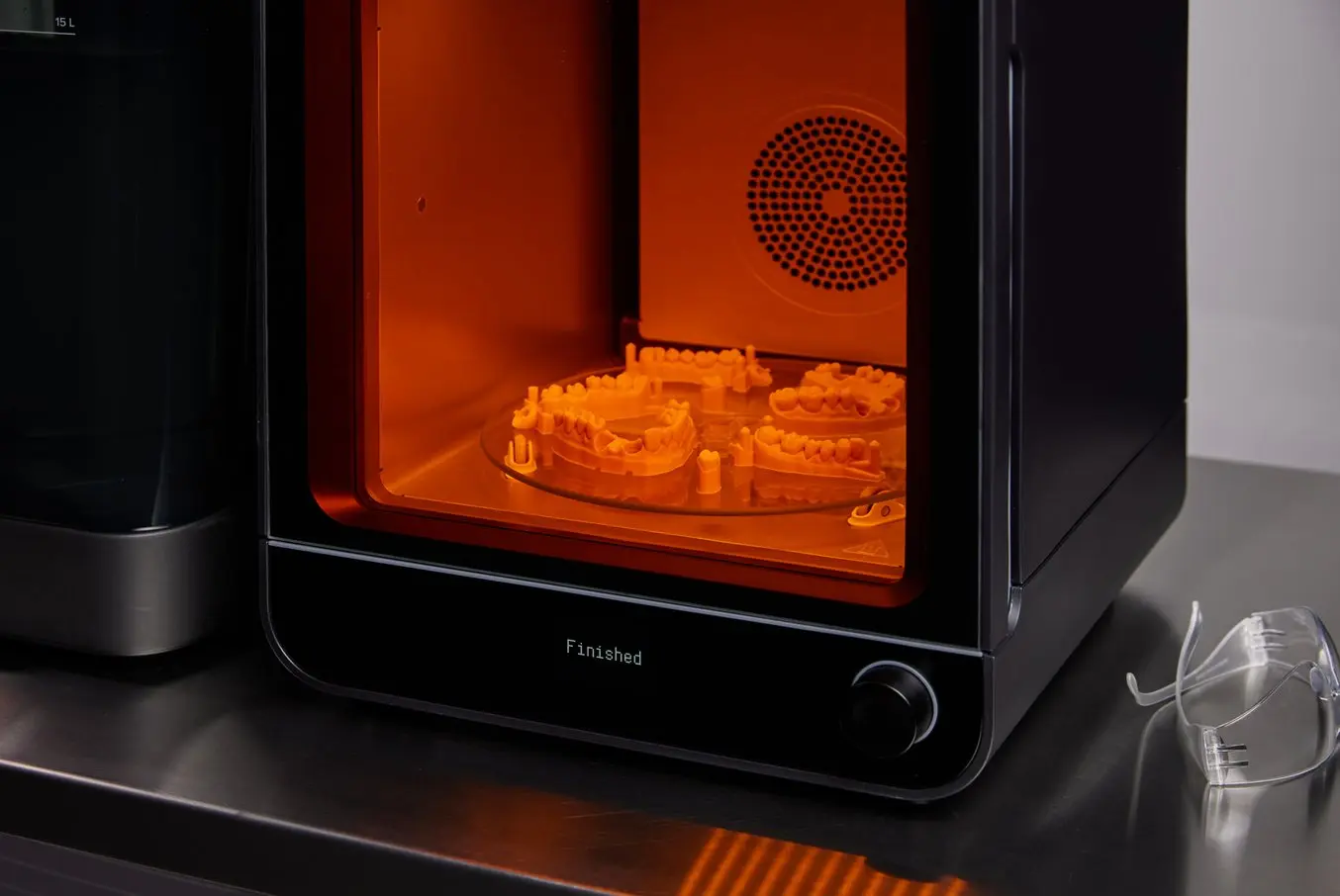 Come up on Form Cure (2nd Generation) with transparent orange-colored door