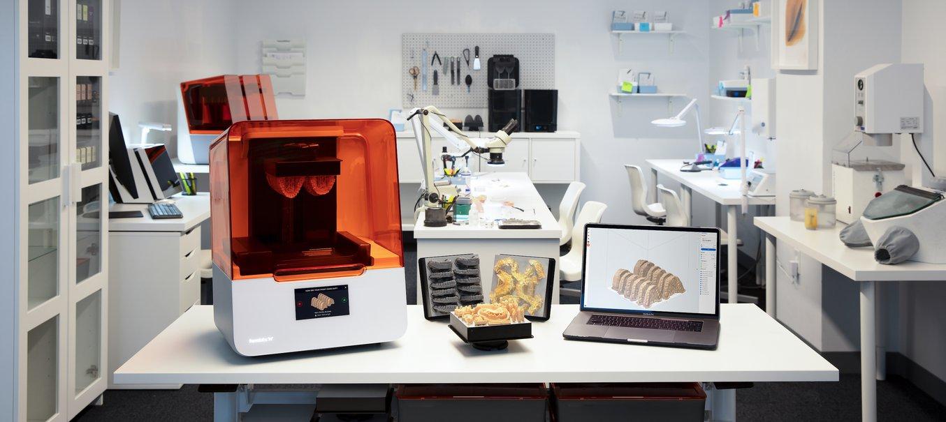 dental 3D printer ecosystem