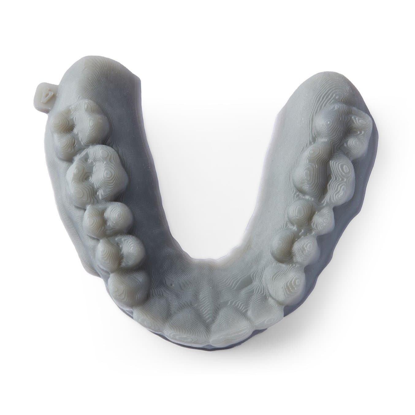 3D printed dental aligner model