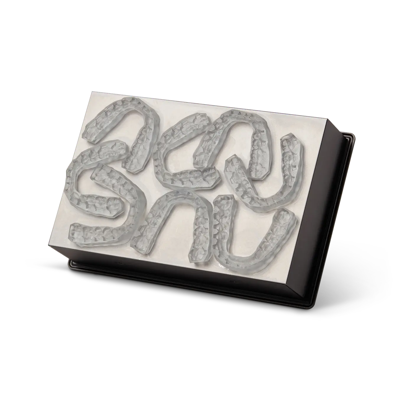 Plateaux de collage indirect