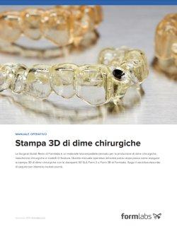 Whitepaper Stampa 3D di dime chirurgiche