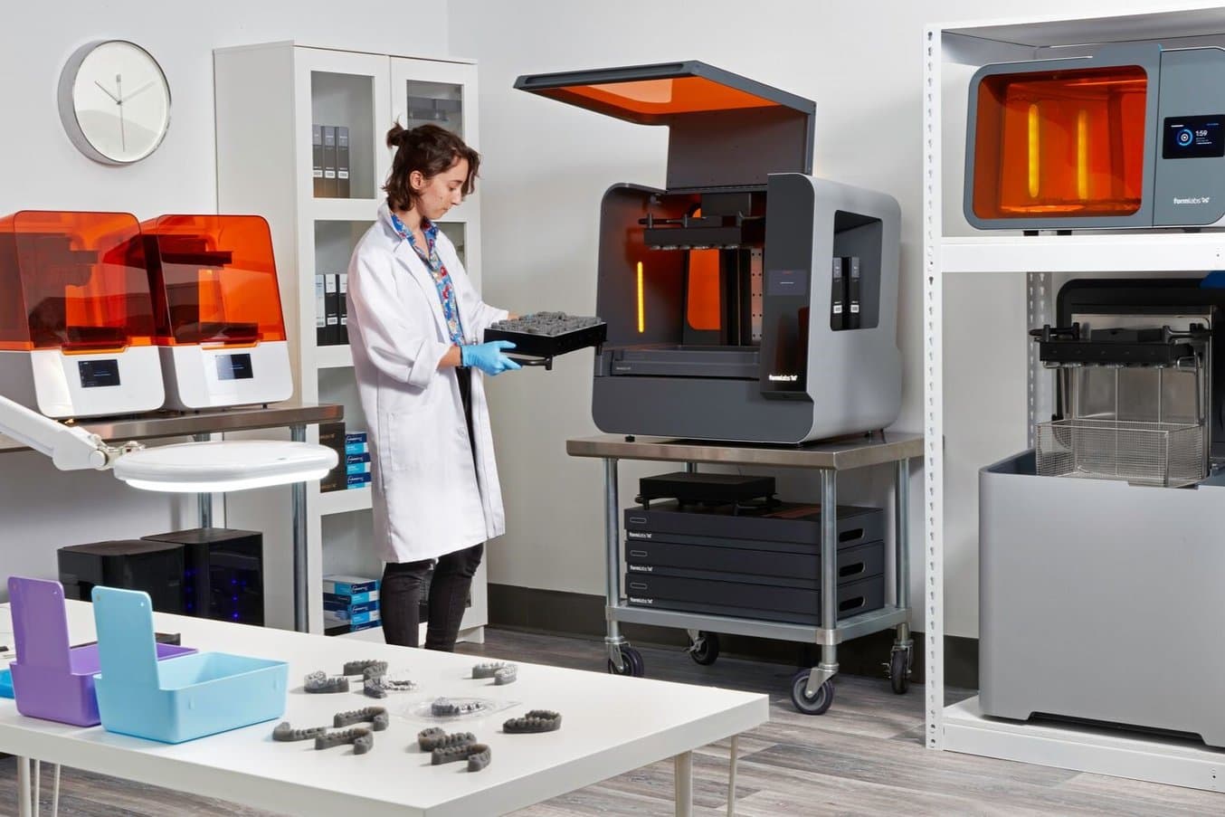 3D-gedruckte Zahnprothese