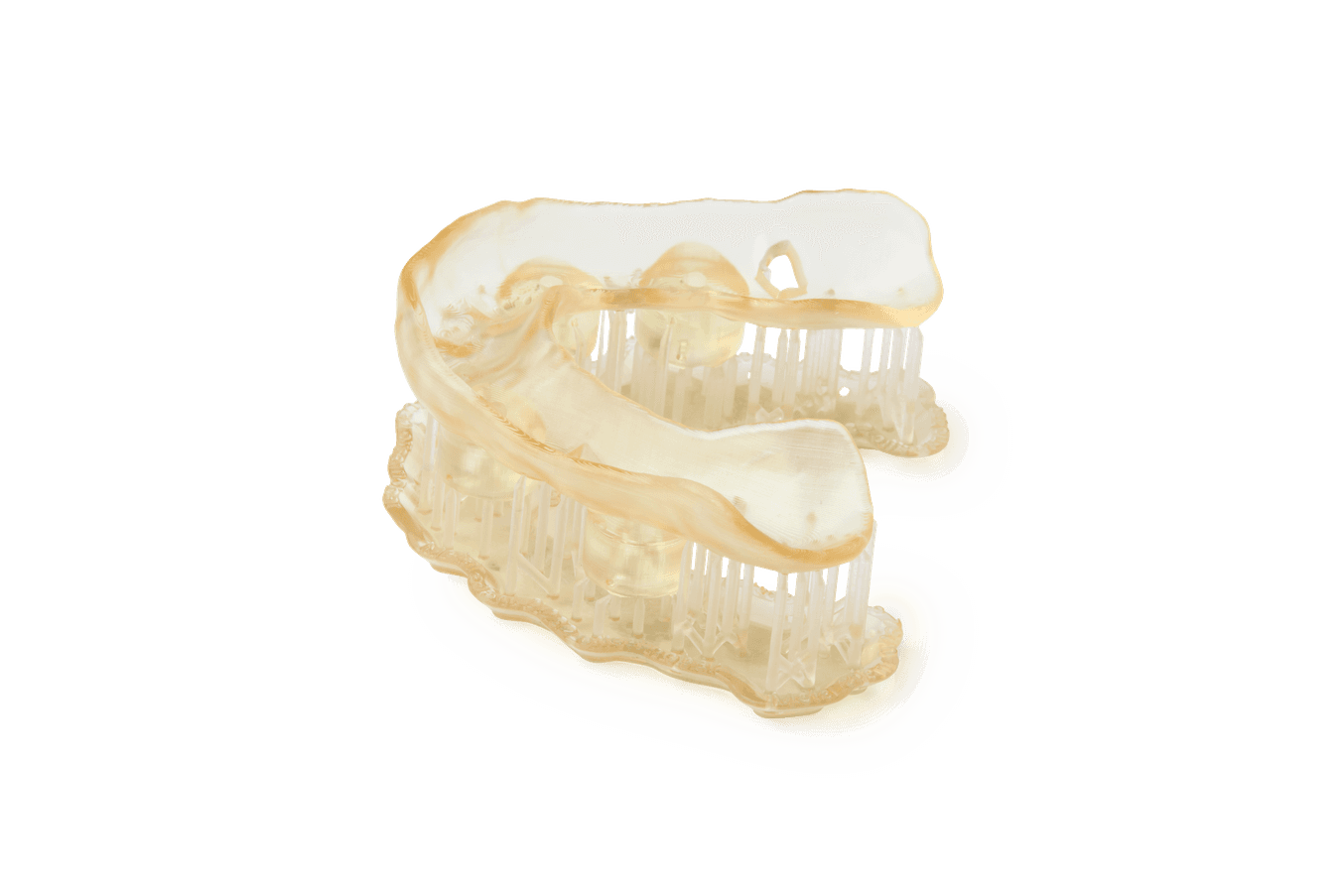 Clear, 3D printed surgical guide