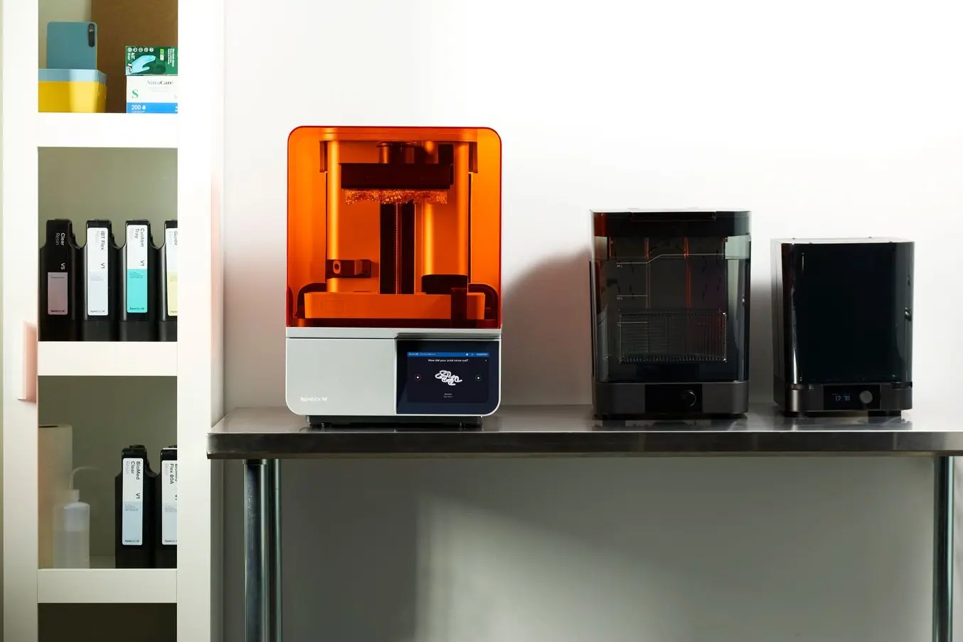 Ecosystem des Form 4B für zahnmedizinischen 3D-Druck