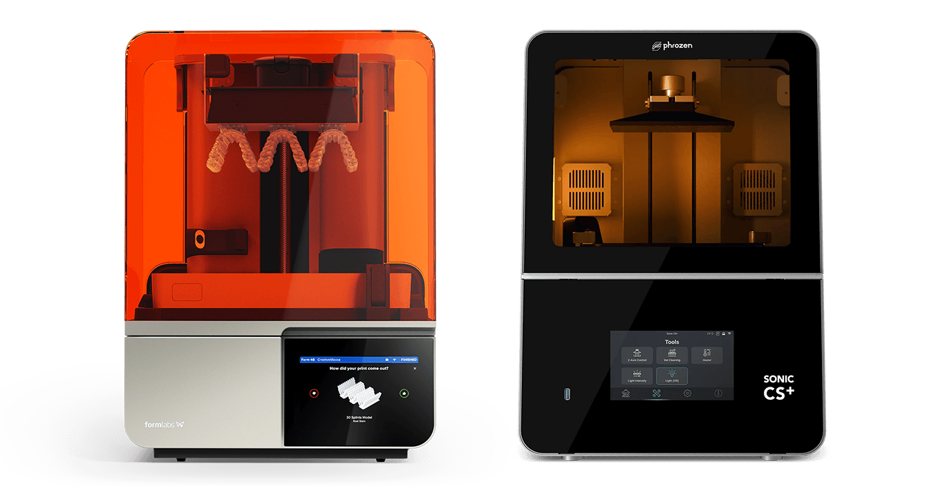 Form 4B de Formlabs vs. Phrozen Sonic CS+