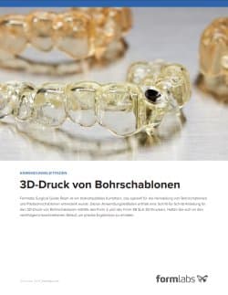 3D-Druck von Bohrschablonen