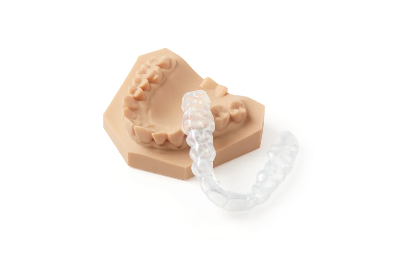 Splint made from Dental LT Clear Resin (V2)
