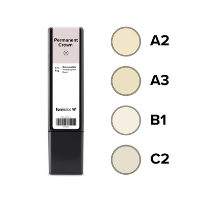 Permanent Crown Resin (Form 3)